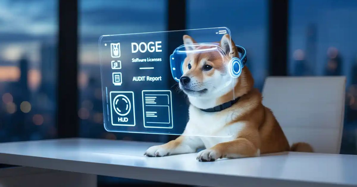 doge software licenses audit hud